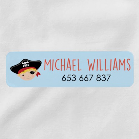 Etiquetas para ropa personalizadas 10u.