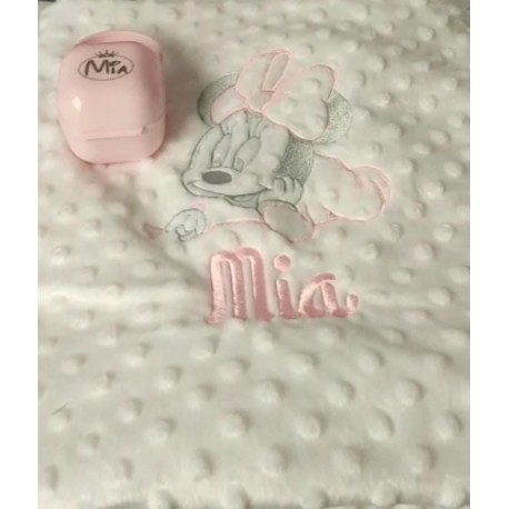 MANTA PERSONALIZADA CON NOMBRE