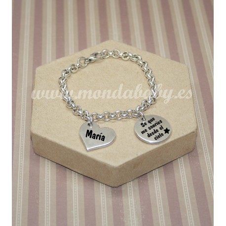 Pulsera "Sé que me sonríes"