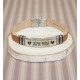 Pulsera de cuero liso