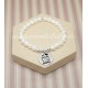 Pulsera perla cultivada