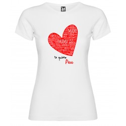 Camiseta corazón puzzle MAMA