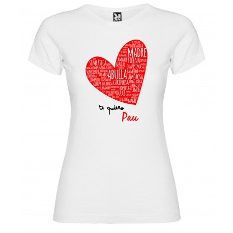 Camiseta corazón MAMA