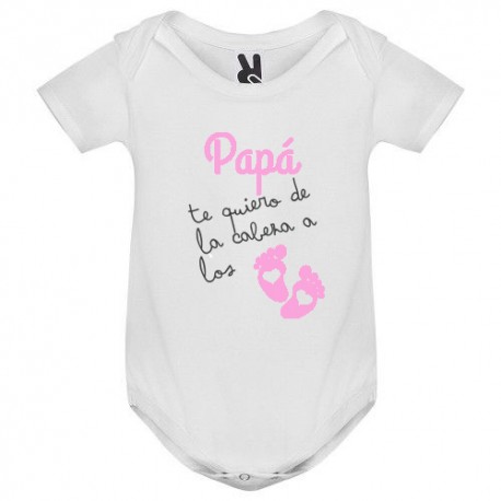 Bodi mamá te quiero de la cabeza a pies