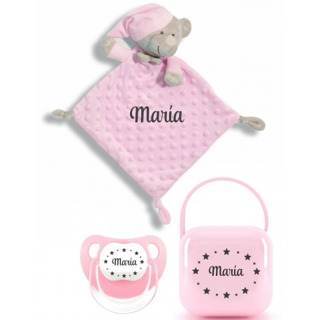 Pack de chupete y cajita
