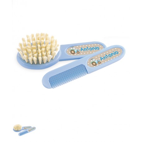 Set de cepillo y peine Tractor