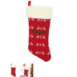 Calcetín Navidad reno2