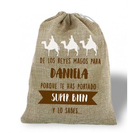 Saco Navidad Reno rojo