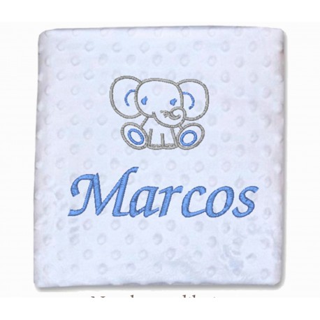 MANTA PERSONALIZADA CON NOMBRE