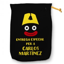 Saco Navidad paje rojo