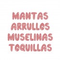 MANTAS / ARRULLOS / TOQUILLAS / MUSELINAS